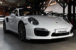 PORSCHE 911 991 Turbo S 3.8 560 ch coupé Blanc occasion - 139 900 €, 34 500 km