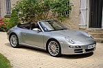 PORSCHE 911 997 Carrera 4S 3.8i 355 ch cabriolet Argent