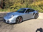 PORSCHE 911 997 Turbo 3.8i 500 ch Sport plus pack chrono coupé Gris clair