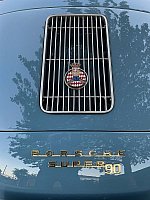 PORSCHE 356 B 1600 Super 90 coupé Bleu occasion - 119 000 €, 595 km
