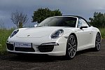 PORSCHE 911 991 Carrera 3.4 350 ch cabriolet Blanc