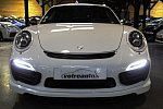 PORSCHE 911 991 Turbo S 3.8 560 ch TECHART 620 ch coupé Blanc occasion - 129 800 €, 69 500 km