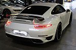 PORSCHE 911 991 Turbo S 3.8 560 ch TECHART 620 ch coupé Blanc occasion - 129 800 €, 69 500 km