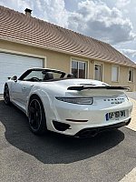PORSCHE 911 991 Turbo S 3.8 560 ch cabriolet Blanc occasion - 134 900 €, 59 000 km