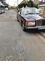 ROLLS-ROYCE SILVER SPIRIT IV berline Rouge foncé