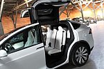 TESLA MODEL X Performance Ludicrous SUV Blanc occasion - 94 800 €, 15 500 km