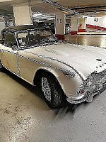 TRIUMPH TR4 A IRS 2.1 Overdrive cabriolet Blanc occasion - 39 200 €, 83 500 km
